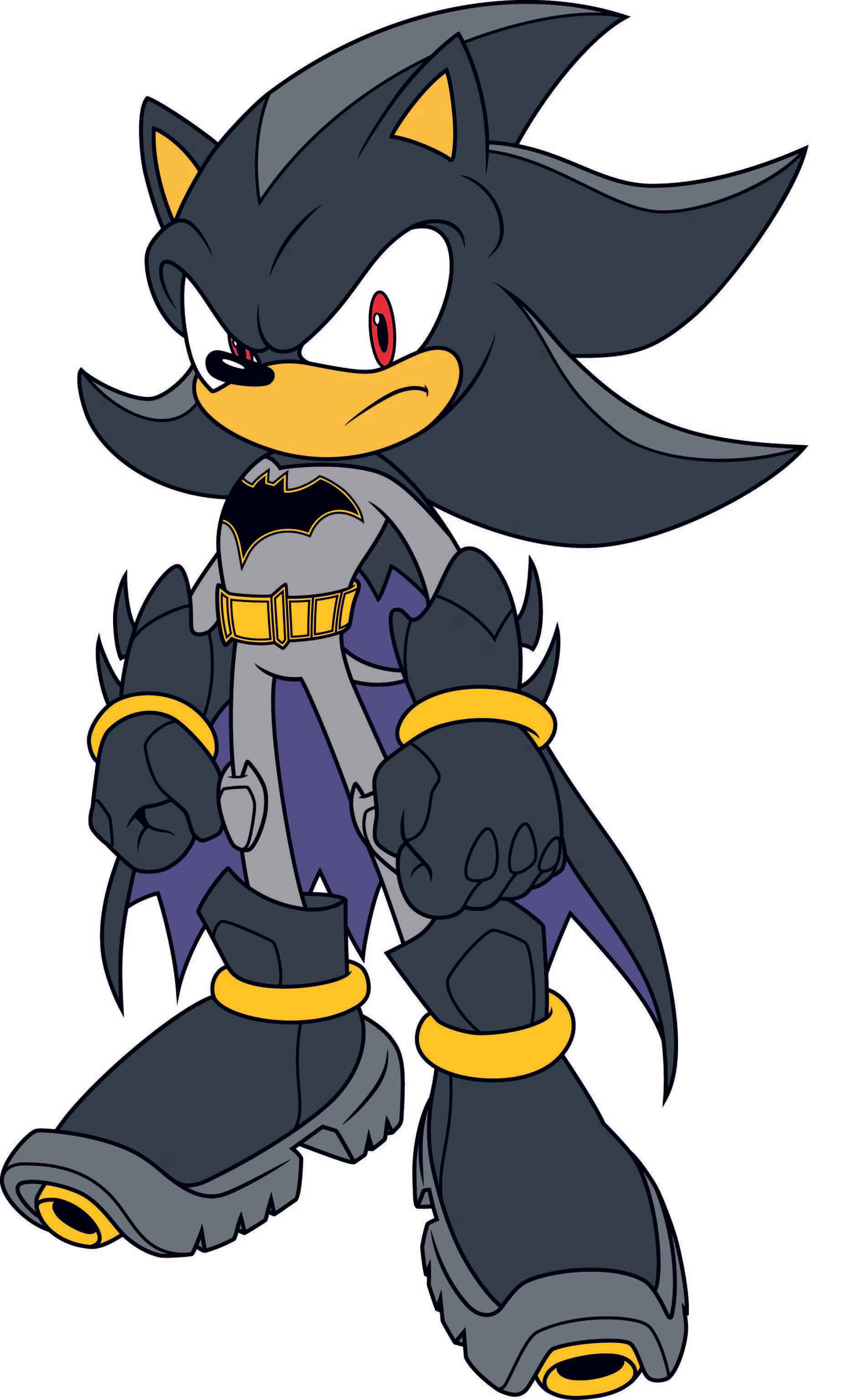Shadow the Hedgehog as Batman