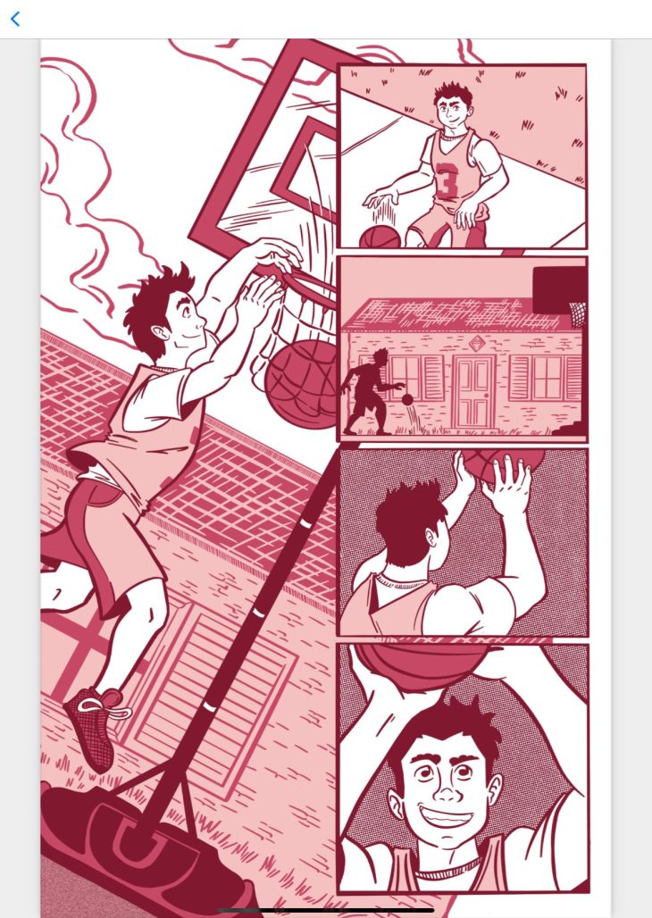 Comix.One app reader preview