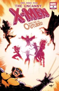 Uncanny X-Men #2 cover by David Marquez
