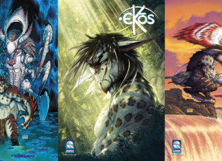 Exclusive: Three covers for Ekos, the new universe from the man who brought you Marvel Studios ekos-three