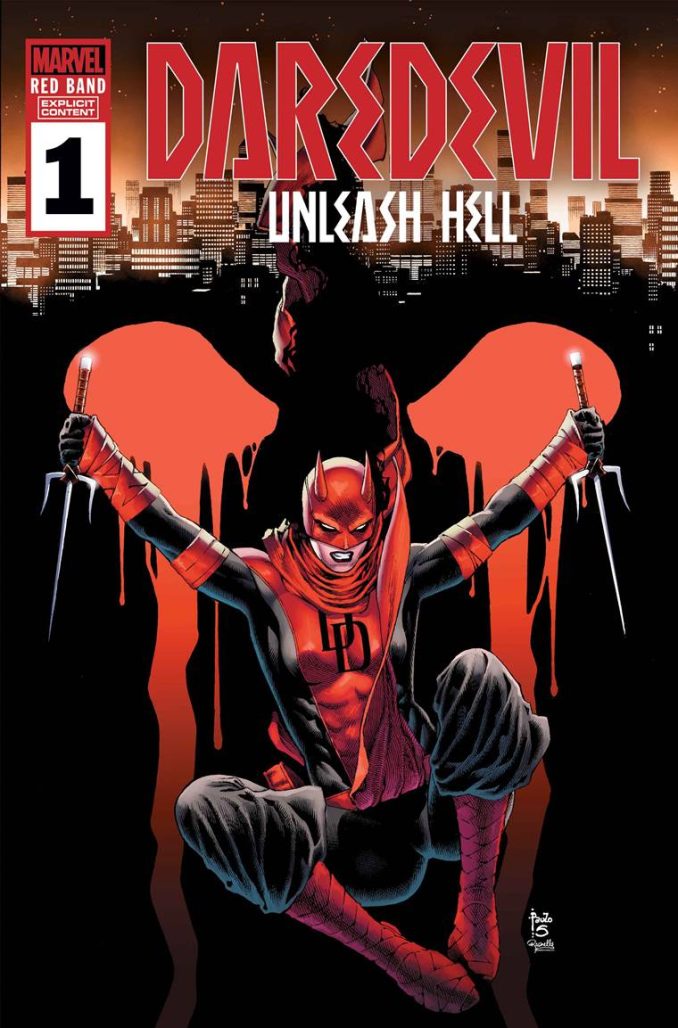 Daredevil Unleash Hell Elektra art