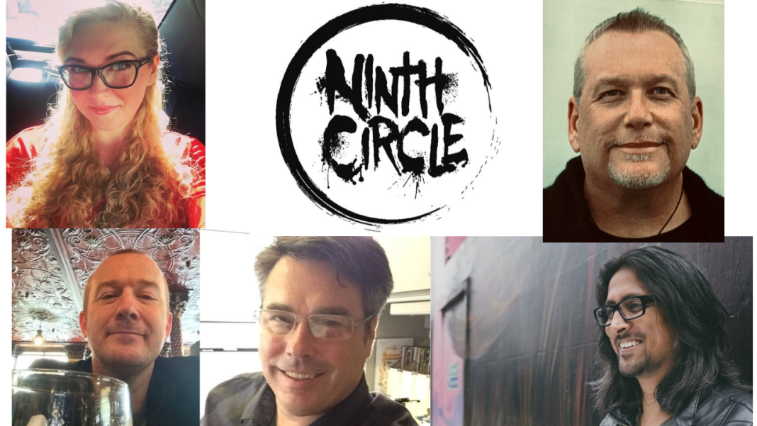 ninth circle comics logo and principals