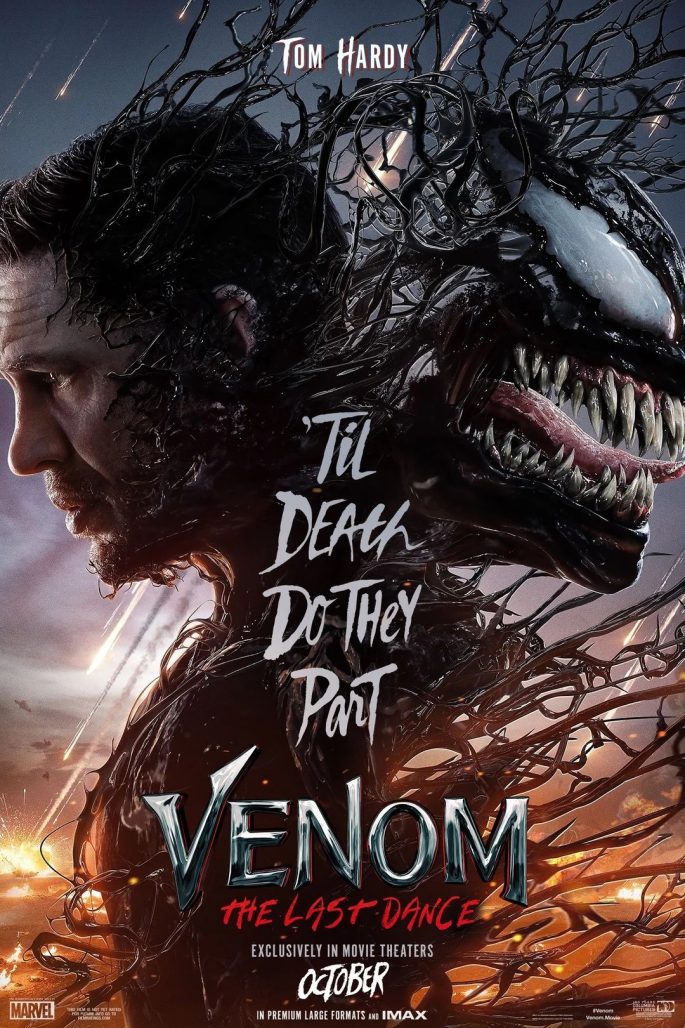 official poster for venom the last dance