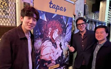 Photo Gallery: The Beat’s 20th Anniversary/K-ComicsBeat Launch Party @ NYCC TurtleMe, Alex Carr and Mike Zhu