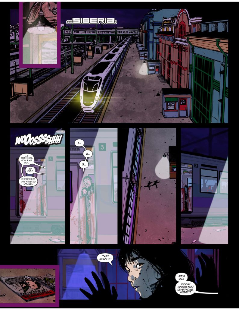 Blood Train preview page 1