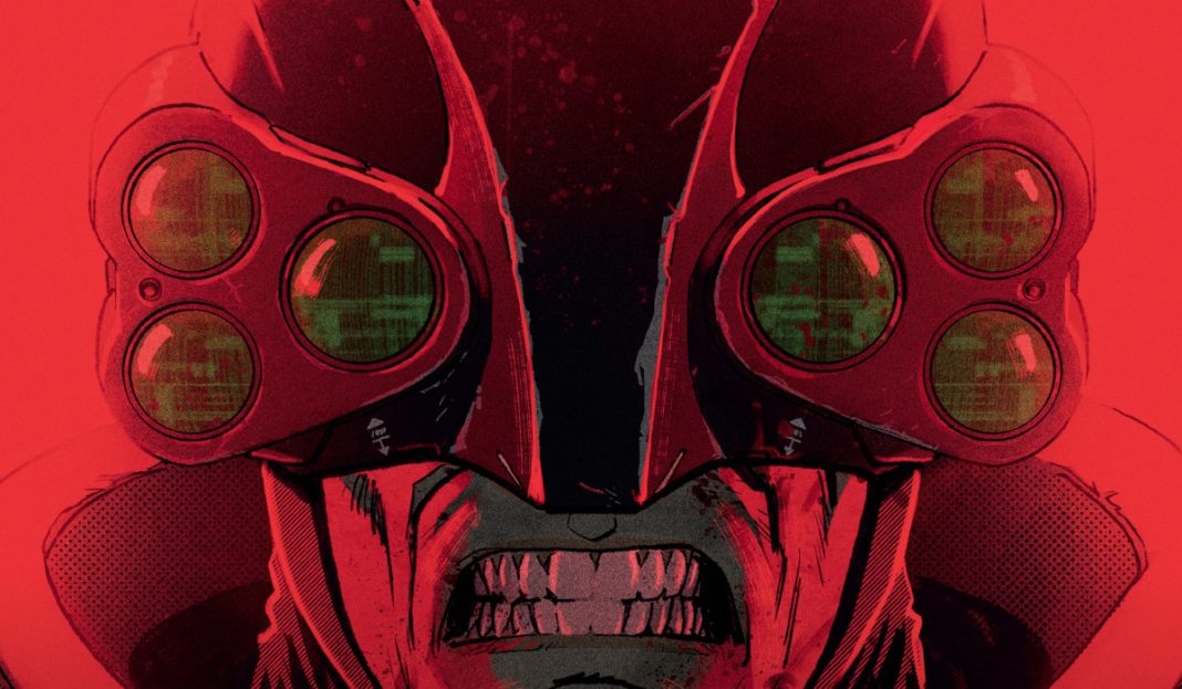 Cyberpunk 2077 Psycho Squad #1 cover by Miguel Valderrama