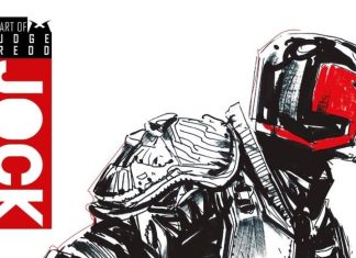 THE JUDGE DREDD ART OF JOCK will hotshot your way in May 2025