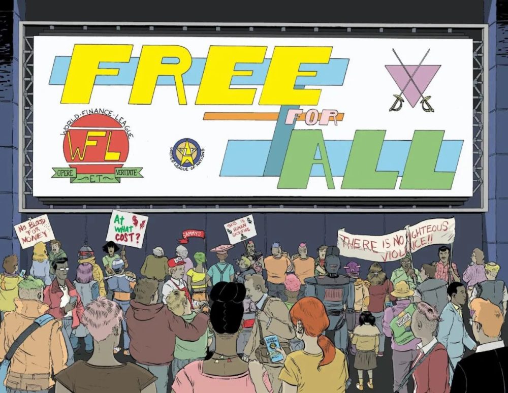 Free for All #1 preview page 2