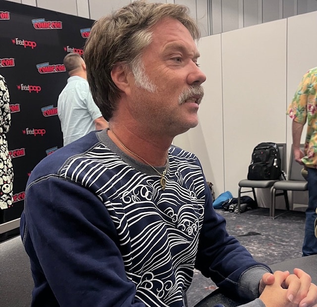 Rufus Wainwright discussing The Singularity at NYCC