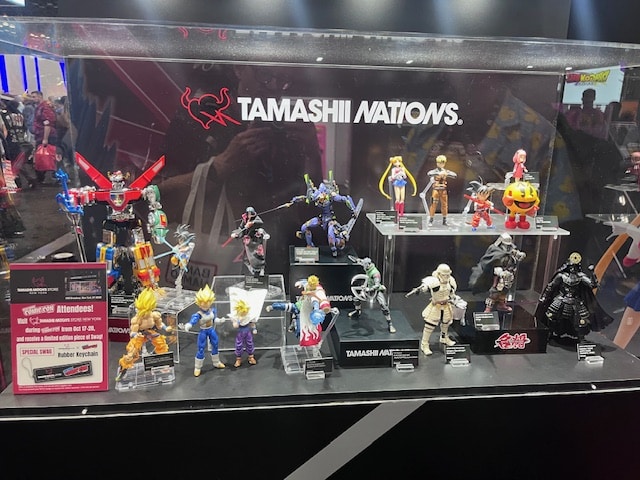 Tamashii Nations at Bandai booth NYCC 2024
