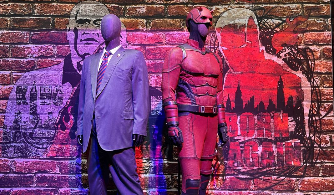 Daredevil Born Again suits in NYCC 2024