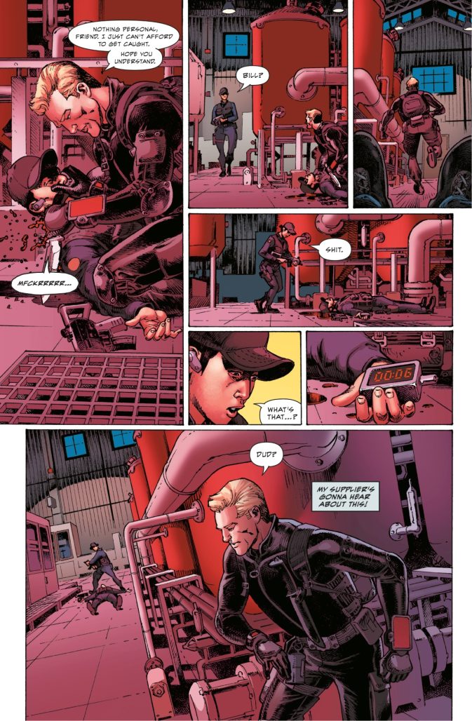 Pop Kill #1 interior art