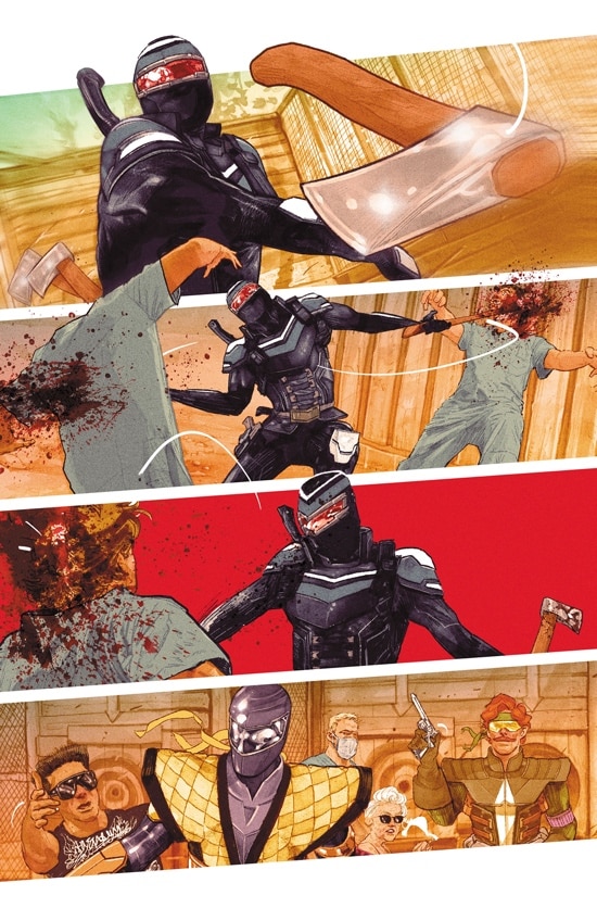 Peacemaker Presents: The Vigilante/Eagly Double Feature! #1 interior art by Mitch Gerads