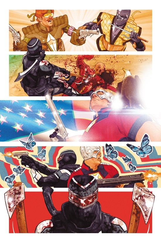 Peacemaker Presents: The Vigilante/Eagly Double Feature! #1 interior art by Mitch Gerads