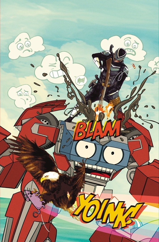Peacemaker Presents: The Vigilante/Eagly Double Feature! #2 main cover by Mitch Gerads
