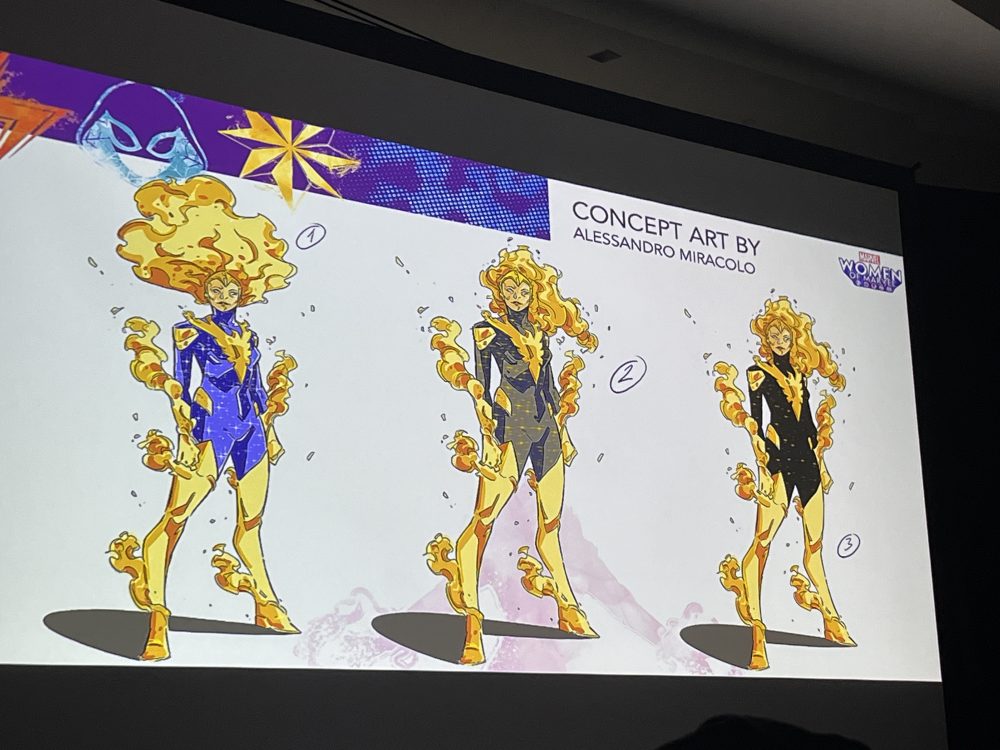 Jean Grey concept art by Alessandro Miracolo sees Jean in flames