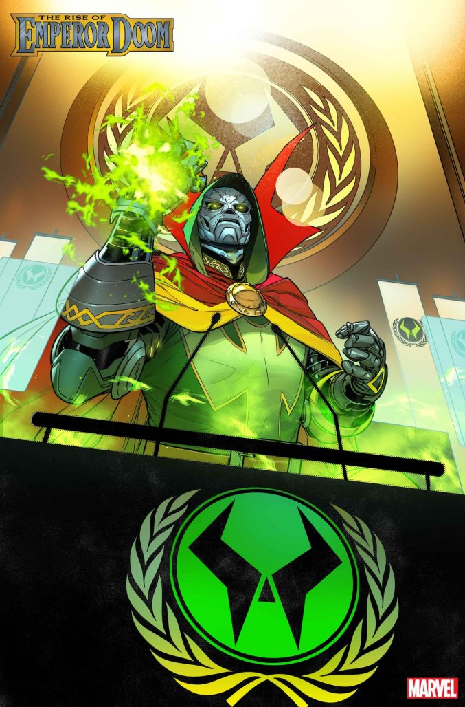 The Rise of Emperor Doom #1 preview art 1