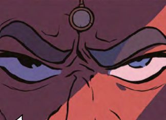 Exclusive: THE TIGER’S TONGUE YA adaptation debuts in February The Tiger's Tongue interior art (cropped)