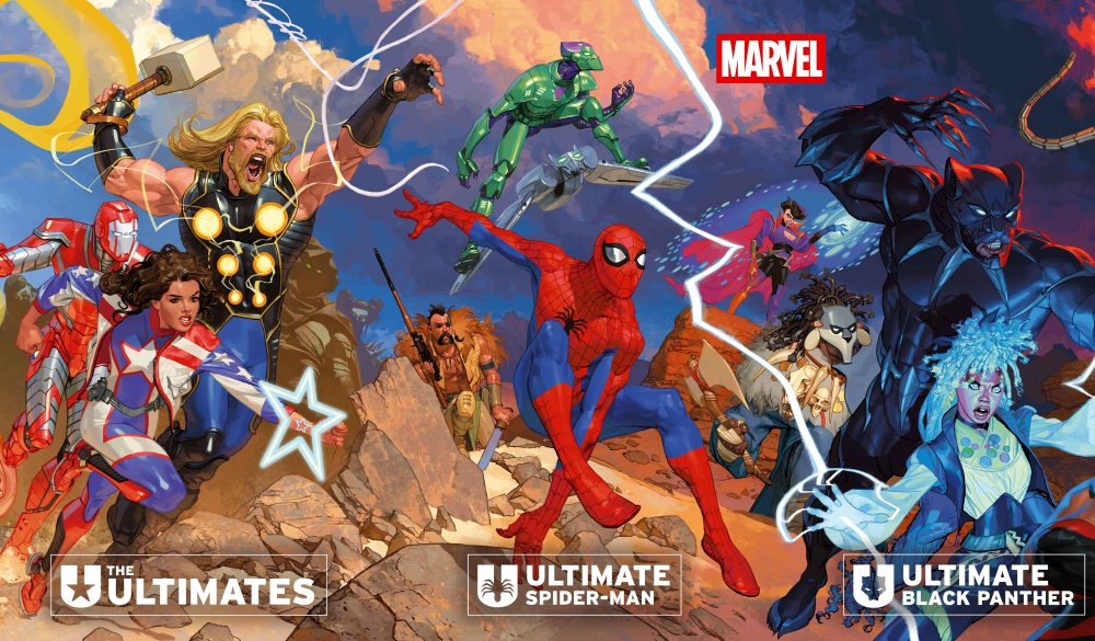 The Ultimate Universe gets a 6-piece giant connecting cover by