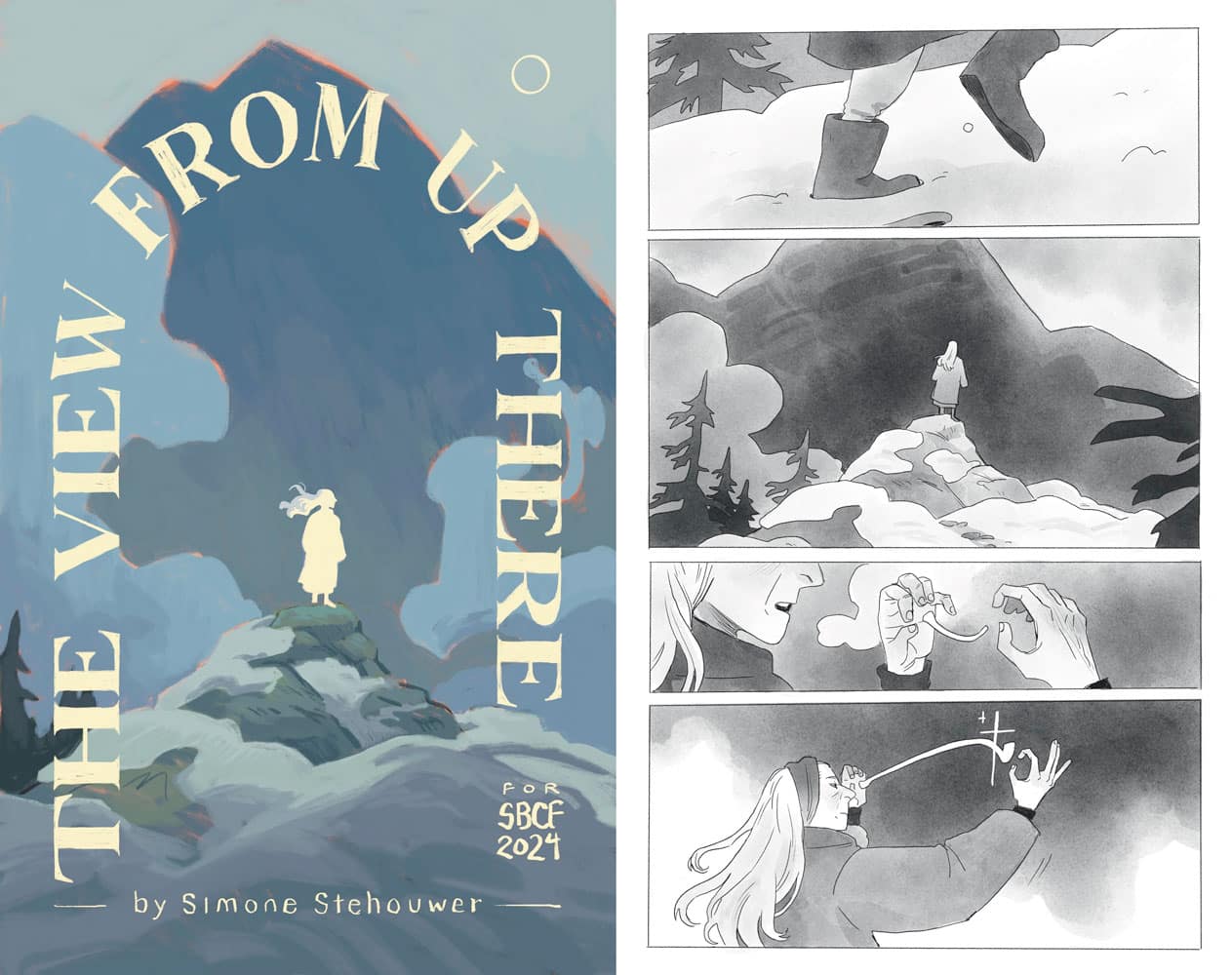 Simone Stehouwer, who put the ShortBox Comics Fair acronym and year on the cover