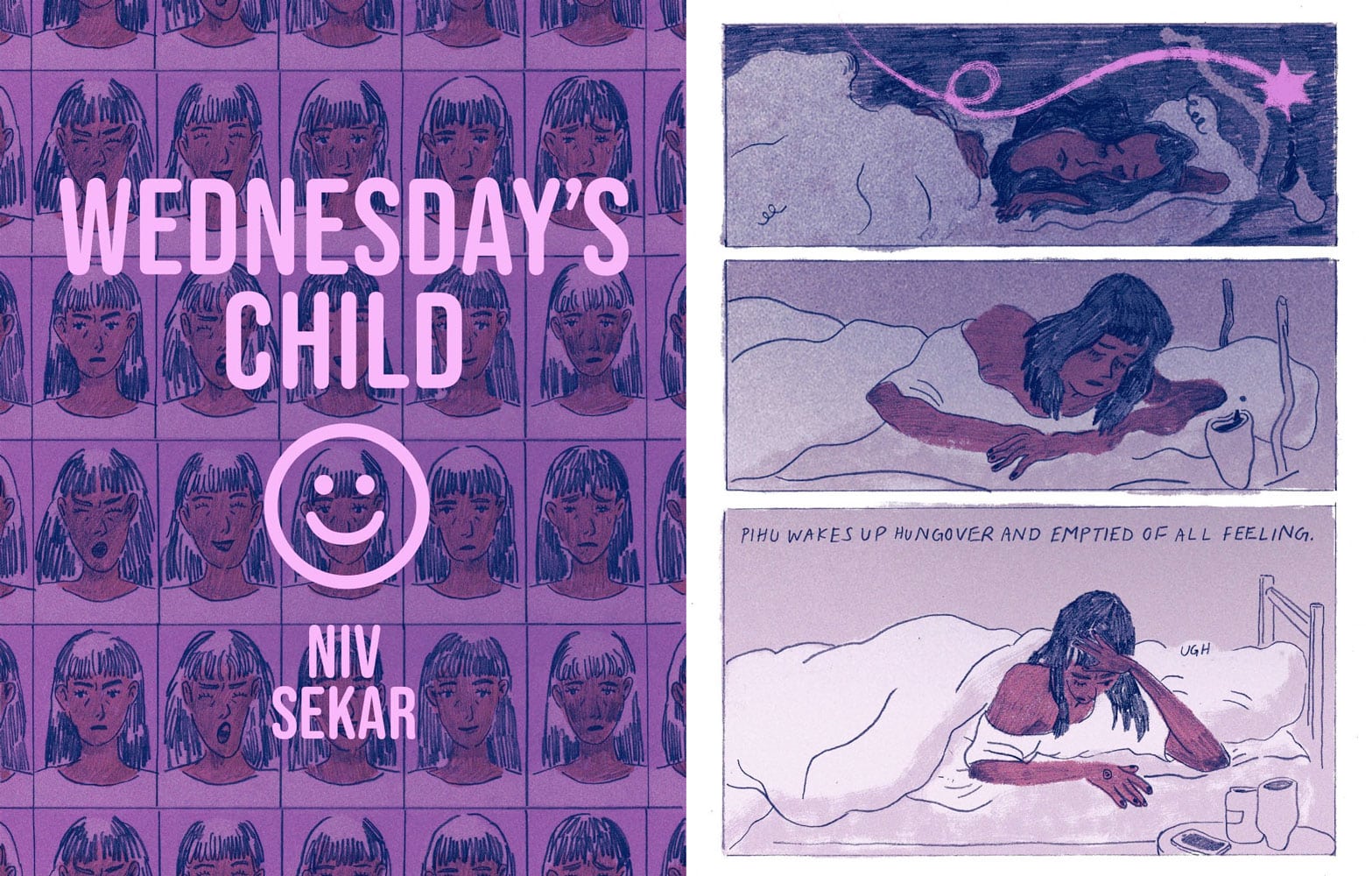 Niv Sekar has several powerful short works for both the print ShortBox and the digital ShortBox Comics Fair