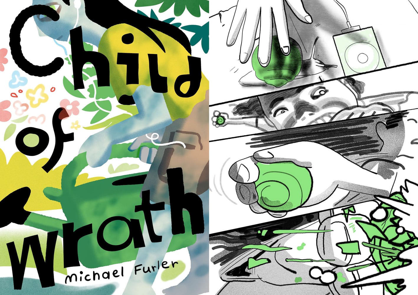 Michael Furler wrote Bark Bark Girl, one of my favorite graphic novels ever cartoon'd, and this ShortBox Comics Fair release is related to it
