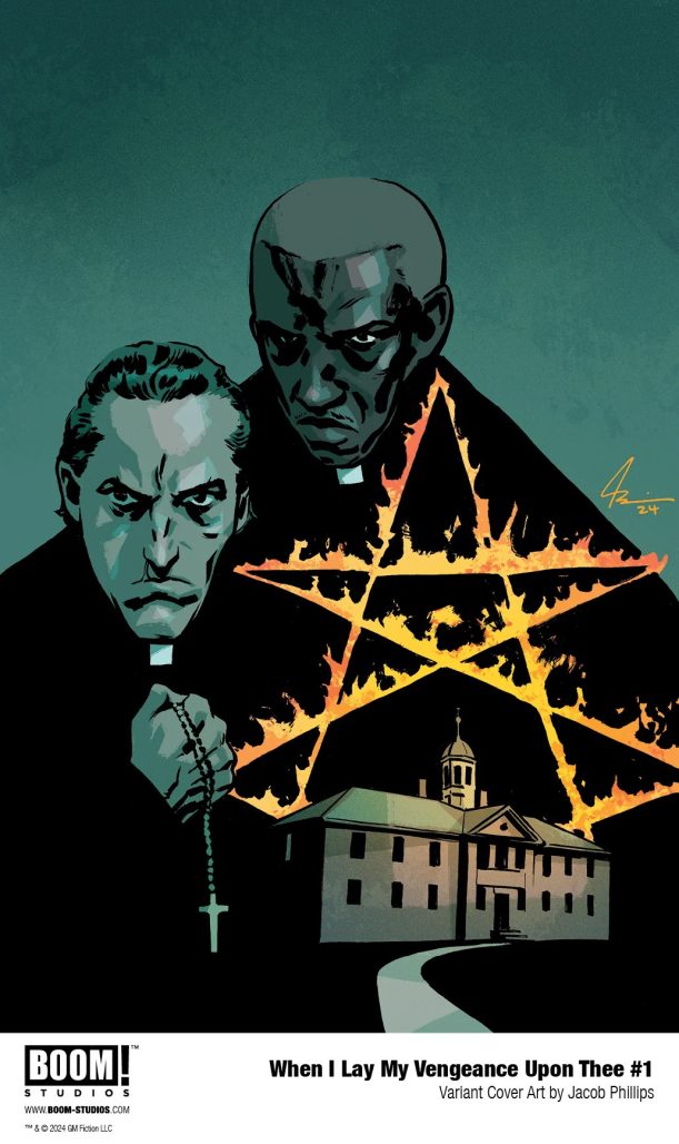 When I Lay My Vengeance Upon Thee #1 cover by Jacob Phillips