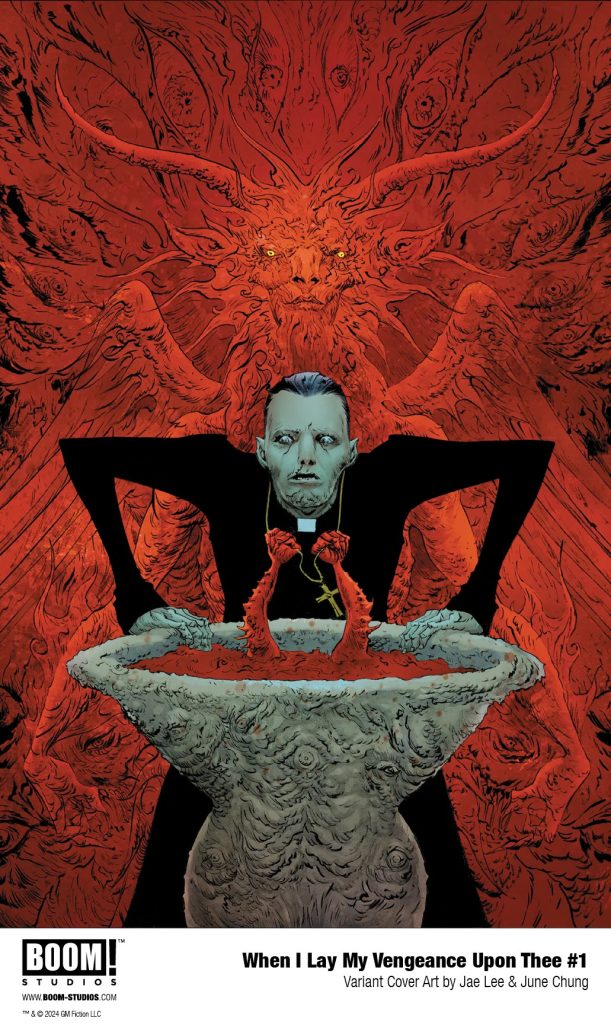 When I Lay My Vengeance Upon Thee #1 cover by Jae Lee