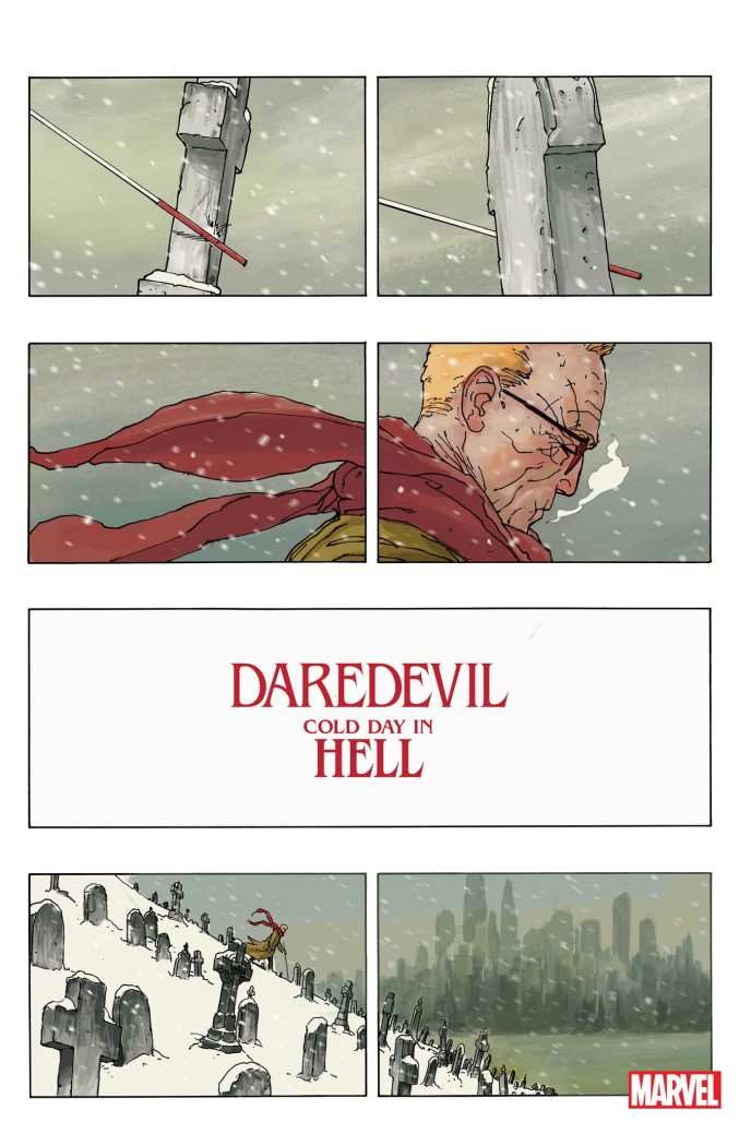 Daredevil: Cold Day in Hell interior art