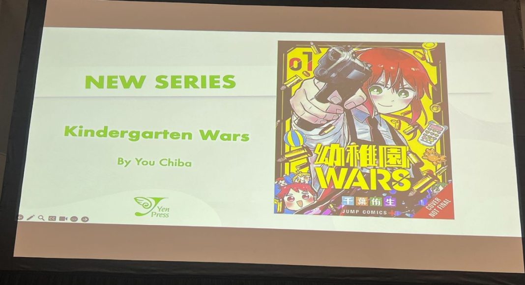 kindergarten wars announcement yen press nycc 2024