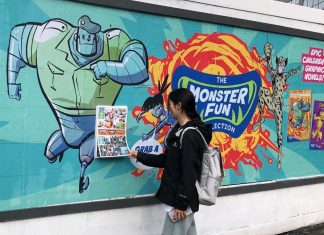 MONSTER FUN tearaway comics promo initiative launches in the UK