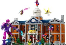 Gift Guide: The Best Lego Sets from the world of pop culture lego x-mansion with sentinel