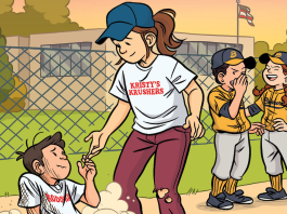 Interview: Ellen T. Crenshaw on THE BABY-SITTERS CLUB: KRISTY AND THE WALKING DISASTER The cover of Kristy and the Walking Disaster.