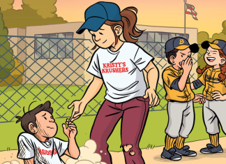 Interview: Ellen T. Crenshaw on THE BABY-SITTERS CLUB: KRISTY AND THE WALKING DISASTER The cover of Kristy and the Walking Disaster.