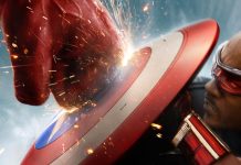 New CAPTAIN AMERICA: BRAVE NEW WORLD trailer, THUNDERBOLTS* first look released Captain America Brave New World D23 Brazil poster featured