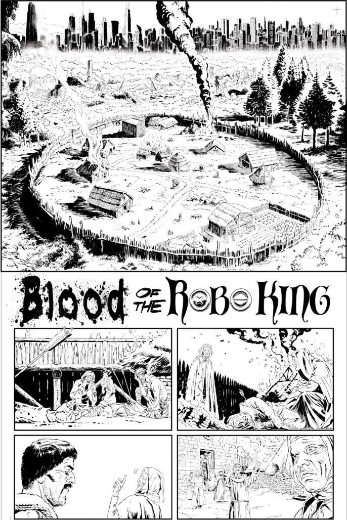 Cruel Universe #1 Blood of the Robo King preview 1