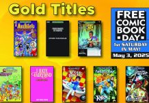 Gold Free Comic Book Day titles for 2025 announced – UPDATED FCBD Gold 2025 featured