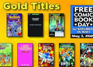 Gold Free Comic Book Day titles for 2025 announced – UPDATED FCBD Gold 2025 featured
