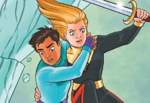 Exclusive: Papercutz reimagines FLASH GORDON as THE GIRL FROM INFINITY Flash Gordon: The Girl from Infinity Vol 1 cover (cropped)