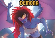 GARGOYLES: DEMONA is Dynamite’s Silver FCBD title Gargoyles Demona #0 featured