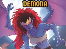 GARGOYLES: DEMONA is Dynamite’s Silver FCBD title Gargoyles Demona #0 featured