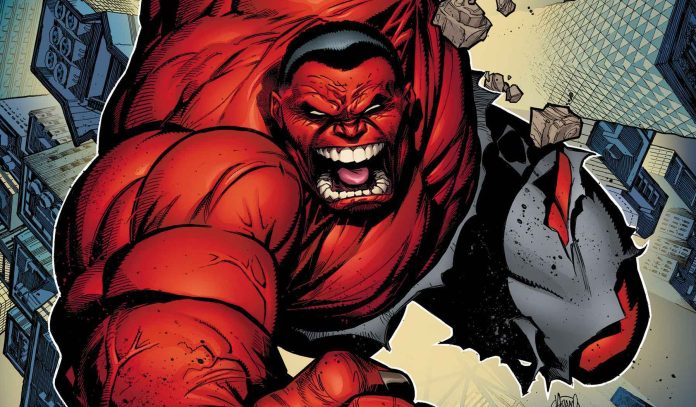 REDHULK2025001_Kubert_Foil red hulk kubert