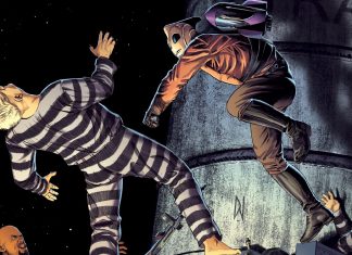 Interview and Exclusive Preview: Cliff Secord must escape Alcatraz in ROCKETEER: BREAKS FREE finale The Rocketeer