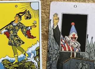 JESSE LONERGAN deals a behind-the-scenes look at his new The Unveiled Tarot deck Unveiled Tarot