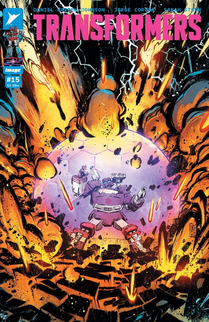 TRANSFORMERS #15 Cover B by Jorge Corona & Mike Spicer