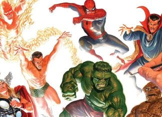 Origins of Marvel Comics Deluxe Edition adds Kirby and Ditko hands to the cover