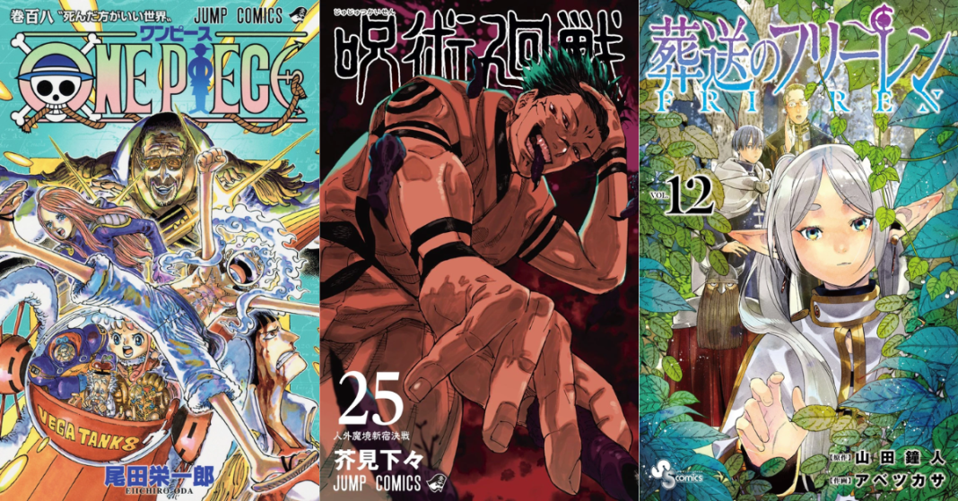 COMICSBEAT HEADER (2) 2024 best-selling manga series in Japan