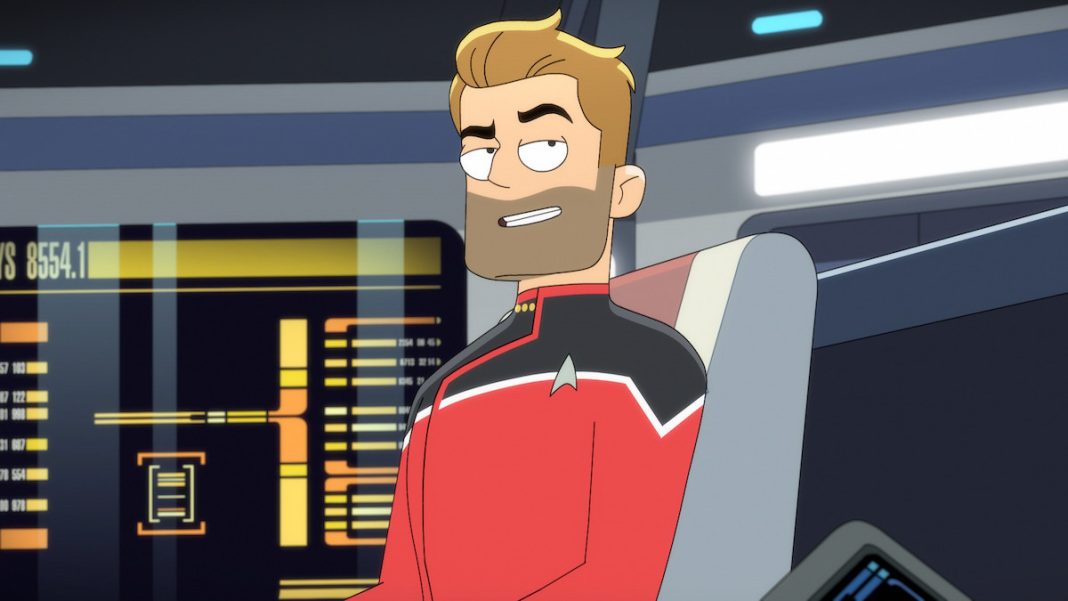 Jack Ransom on Star Trek: Lower Decks.