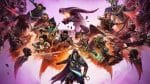 Review: DRAGON AGE: THE VEILGUARD is fun and features great queer representation but is a little weak with legacy The official title art of Dragon Age: Veilguard featuring the seven companions, the protagonist character, and a dragon against a pink background.