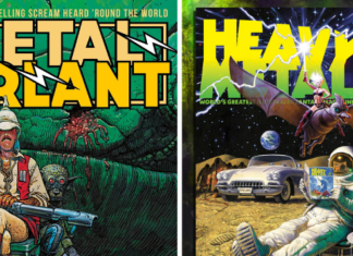 Dueling Metal Hurlant and Heavy Metal kickstarters raise $1 million
